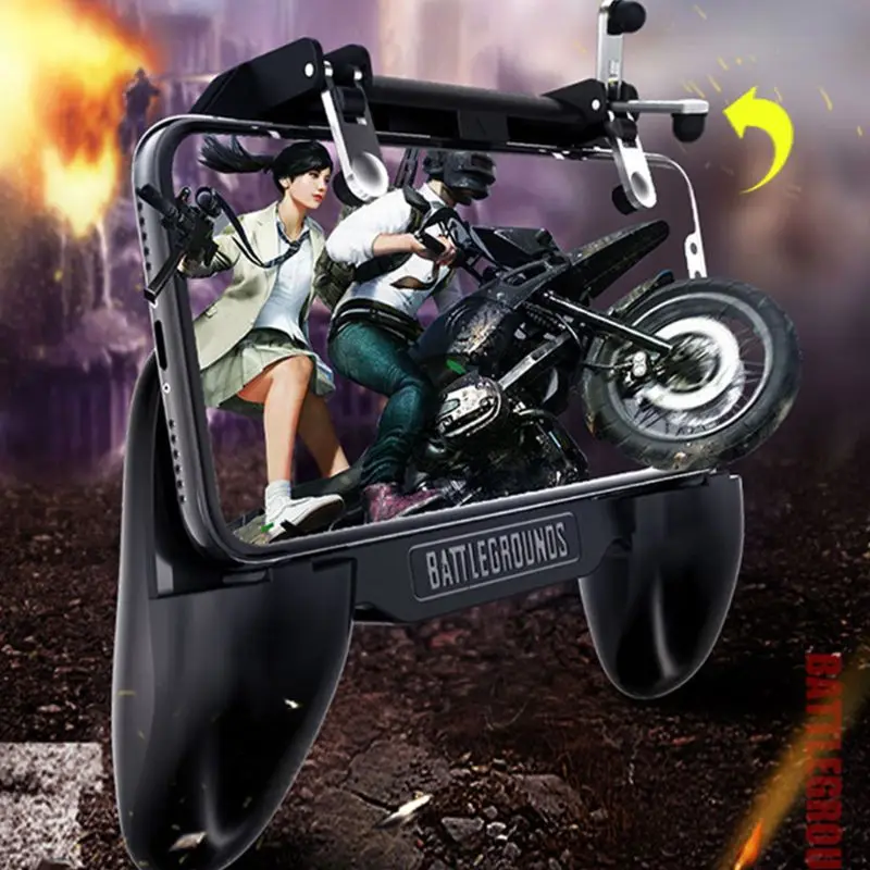  Mobile Phone Game Controller Shooter Joystick Cooling Fan Gamepad for PUBG