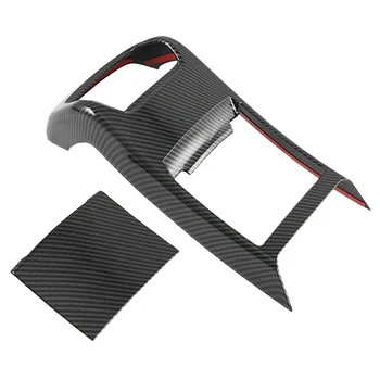 

Carbon Fiber Rear Armrest Air Condition Vent Outlet Frame Cover Trim for Mercedes Benz GLA GLB W247 X247 H247 2020+