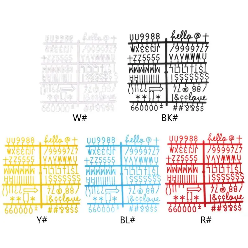 4 шт./компл. персонажей для Войлок письмо доска Номера для со сменными буквами доска