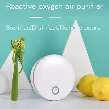 

Home Car Air Purifier Mini Portable Air Freshener Ozone Generator Deodorizer Air Purifier Air Fresheners Formaldehyde Removal