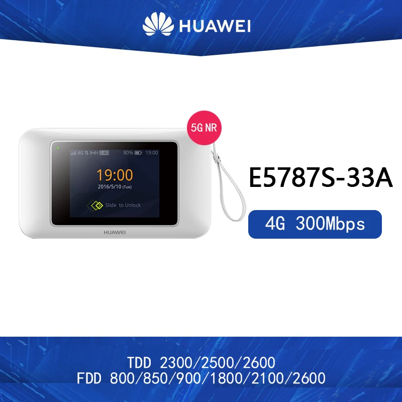Unlocked Huawei E5787 E5787S-33A hotspot 300mbps 4g lte router Cat6 WiFi Router with SIM card slot 4G Bands(1/3/5/7/8/28/40) | Компьютеры