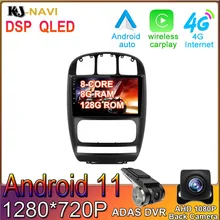 Android 11 For Dodge Caravan 4 For Chrysler Voyager RG RS Town&Country RS 2000 - 2007 Car Radio Player Multimedia Navigation GPS