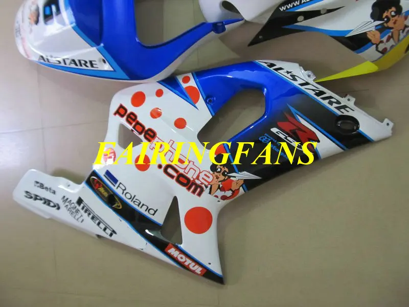 Мотоцикл инжекторный тюнинг-пакет для GSXR600 750 K1 01 02 03 GSXR 600 GSXR750 2001 2002 2003 Обтекатели Кузов+ подарки SH67