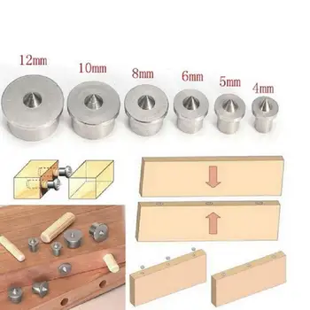 

6pcs Tool Centre Point Pin Professional Wood Center Hole Drill