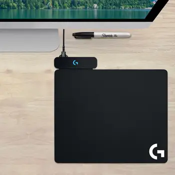 

Logitech G PowerPlay RGB Wireless Charging Mouse Pad for G703 Hero/G903 Cloth and hard game mouse pad for pc computer