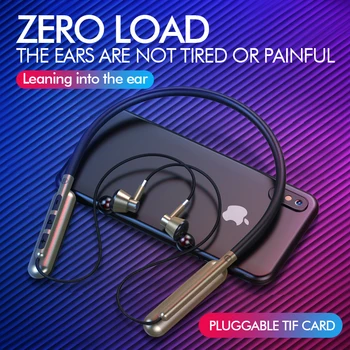 

Waterproof Bluetooth Earphone Sport Wireless Headset 3D Stereo Headphones Handsfree Magnetic Earbuds with Microphone for Gaming
