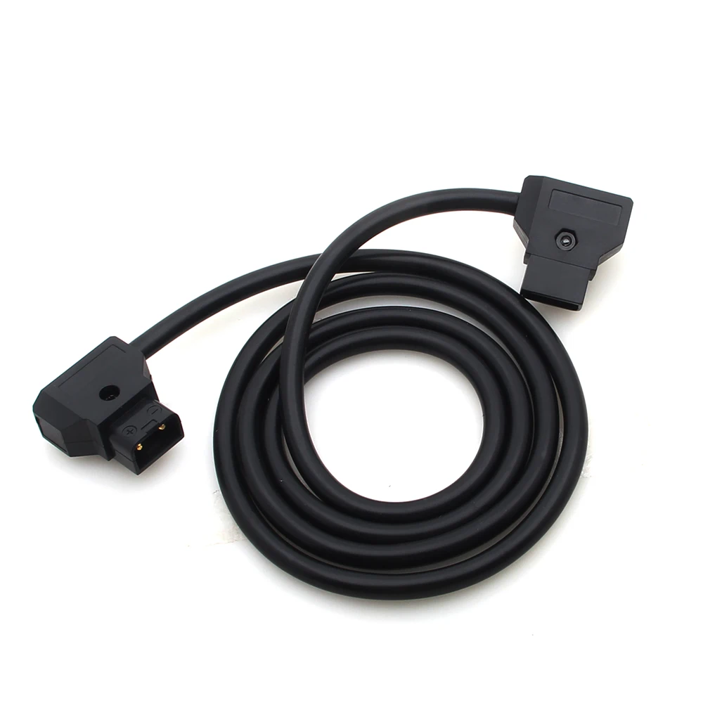 100cm Dtap to Dtap Cable Line for DSLR Rig Cable for Anton Bauer Camera Battery Black