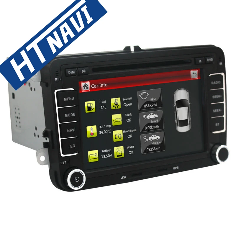 Flash Deal 7 Inch Car Multimedia Player Navigation Stereo DVD Car Radio 2 Din For VW GOLF SAGITAR JATTA MAGOTAN PASSAT B6 B7 Variant TOURAN 4