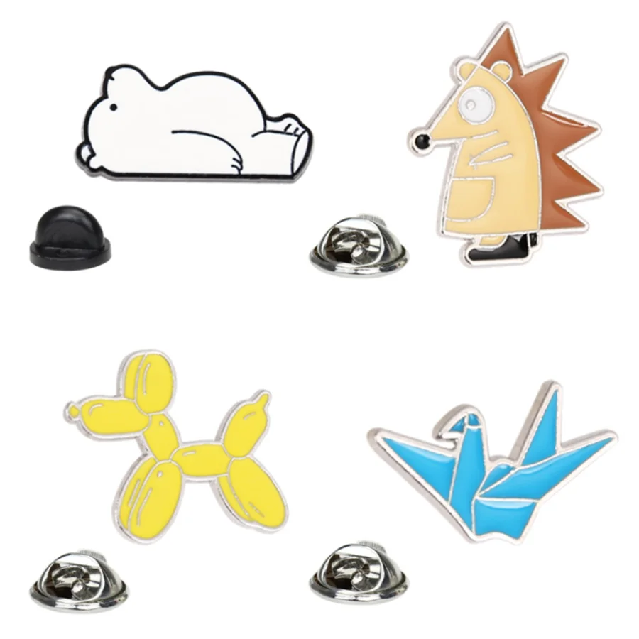 New Cartoon Cute Pins For Kids Fashion charms enamel Metal Pins Badge