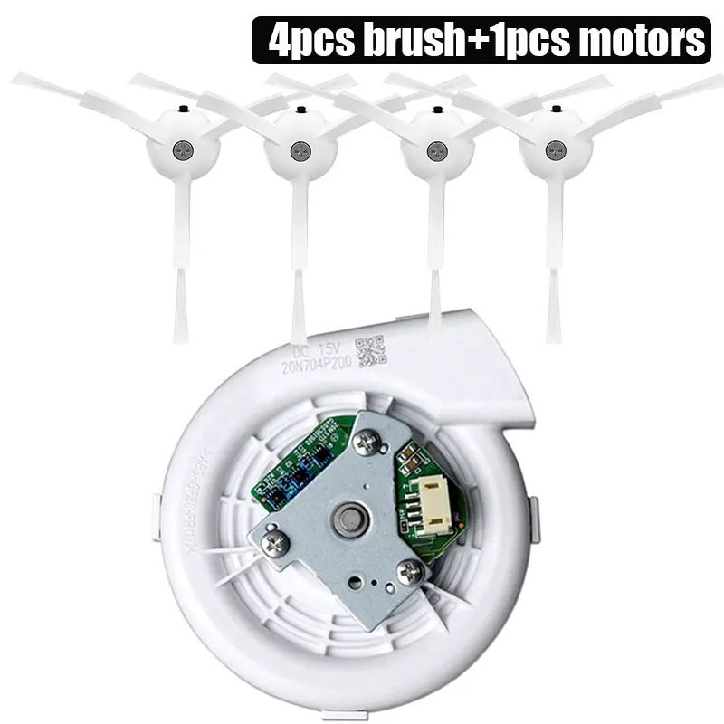 5pcs Вентилятор боковая щетка для XIAOMI Roborock S50 S51 робот пылесос запчасти - Цвет: 5pcs