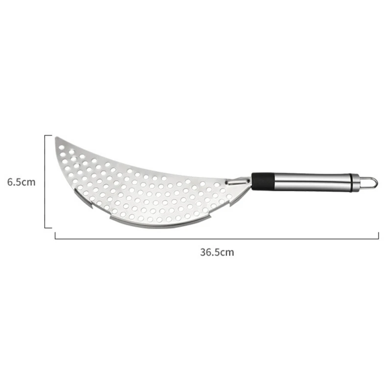 Stainless Steel Strainer Kitchen Handheld Screen Mesh Strainer Sieve Strainer colander Anti-rust Anti-corrosion Colander Skimmer