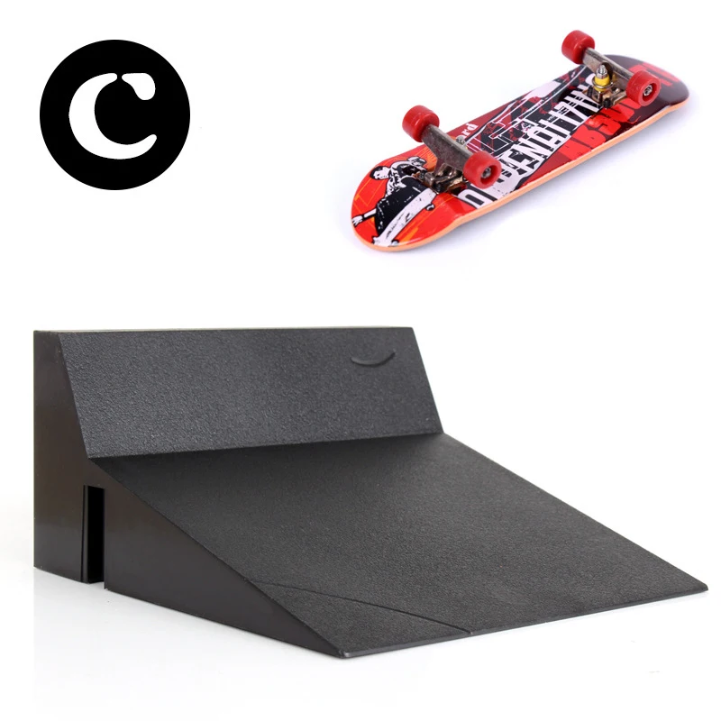 Jouet de Skate à doigts pour enfants, ensemble de rampes de parc, Mini  modèle de pratique du Skateboard, accessoires créatifs