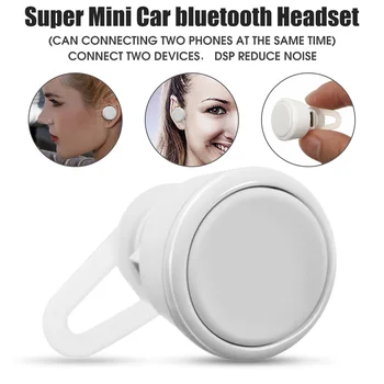 

Mono Headset Small Stereo Earbuds Earpiece Microphone Mini Wireless Headset bluetooth Earphone Headphone for Smartphone
