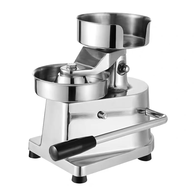 100mm-150mm Manual Hamburger Press Burger Forming Machine Round Meat Shaping Aluminum Machine Forming Burger Patty Makers