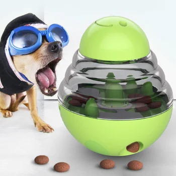 

Tumbler Puzzle Dog Toy Pet Leaking Food Swing Ball Pet Interactive Molar Bite Resistant Toys Chihuahua Dog Accessories
