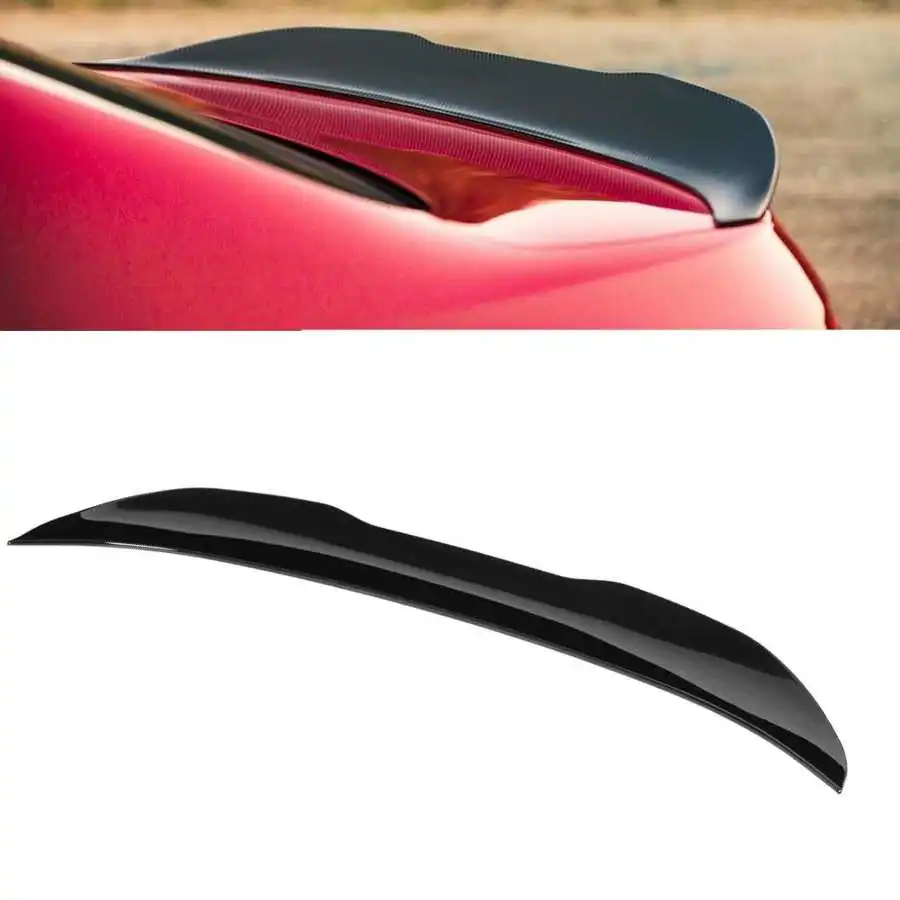 Глянцевая черная крышка багажника Duckbill для PSM стиль спойлер крыло подходит BMW 3