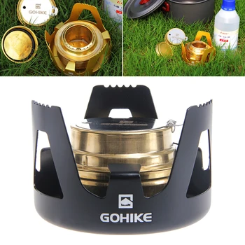 

Outdoor Picnic Stove Mini Ultra-light Spirit Combustor Alcohol Stove Outdoor Camping Furnace Camping Portable Folding