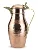 Morya Copper Water Pitcher with Lid Beverage Carafe Elegant Deca