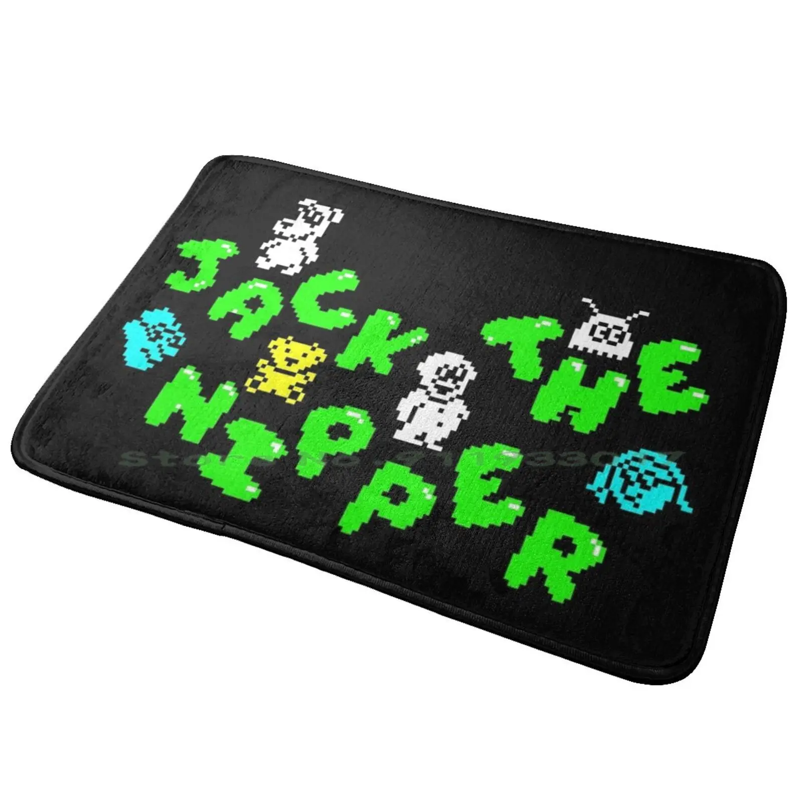 Jack The Nipper Tappetino Per Porta D'Ingresso Tappeto Da Bagno Tappeto Grafico Astratto Clipart Stile Moderno Instagram Tumblr Etsy Artista Estetico