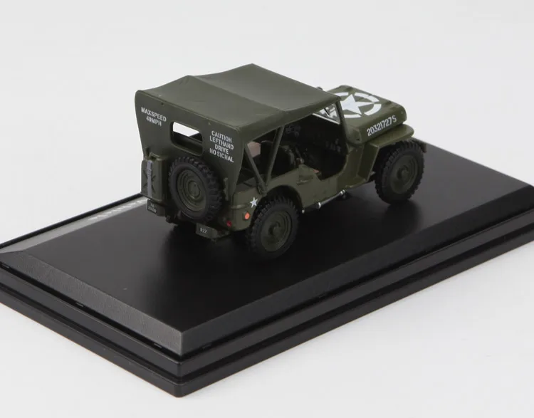 1:43 модель автомобиля из сплава для США Willis Jeep