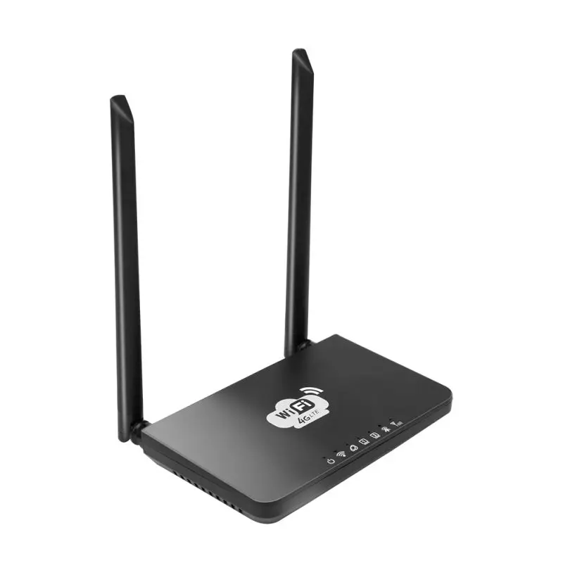 CP6/CP7 мобильный 4G беспроводной Wifi маршрутизатор высокоскоростной портативный умный дом точка доступа с слотом для sim-карты США ЕС разъем - Комплект: CP6 EU Plug Black