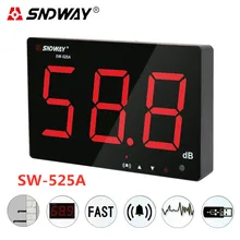 Digital Sound level meter 30~130db large screen display Restaurant Bar Indoor/office/home Wall hanging type noise meter decibel