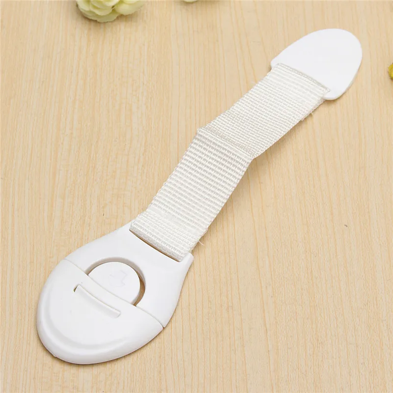 10Pcs/Lot Safety Plastic Kids Protection Cabinet Lock Door Drawers Refrigerator Toilet Blockers Baby Care Safety Locks Straps