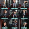 100 LBS Resistance Bands Set 150 LBS Sports Elastic Bands Rubber Bands for Fitness Expander Workout Gym Home Exercise 4