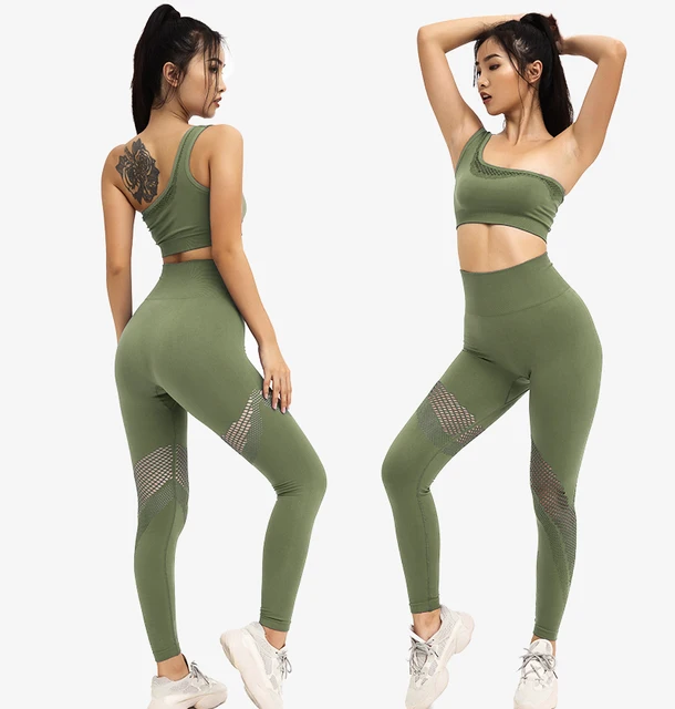 Petite Yoga Sets Womens Sports Pants 