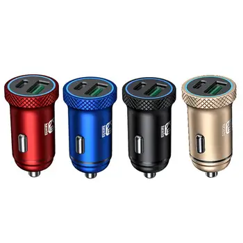 

Universal Charge 3.0 USB Car Fast Charger USB Type C PD Car Charging Power for iPhone ipad Samsung Mobile Phone Car Charger