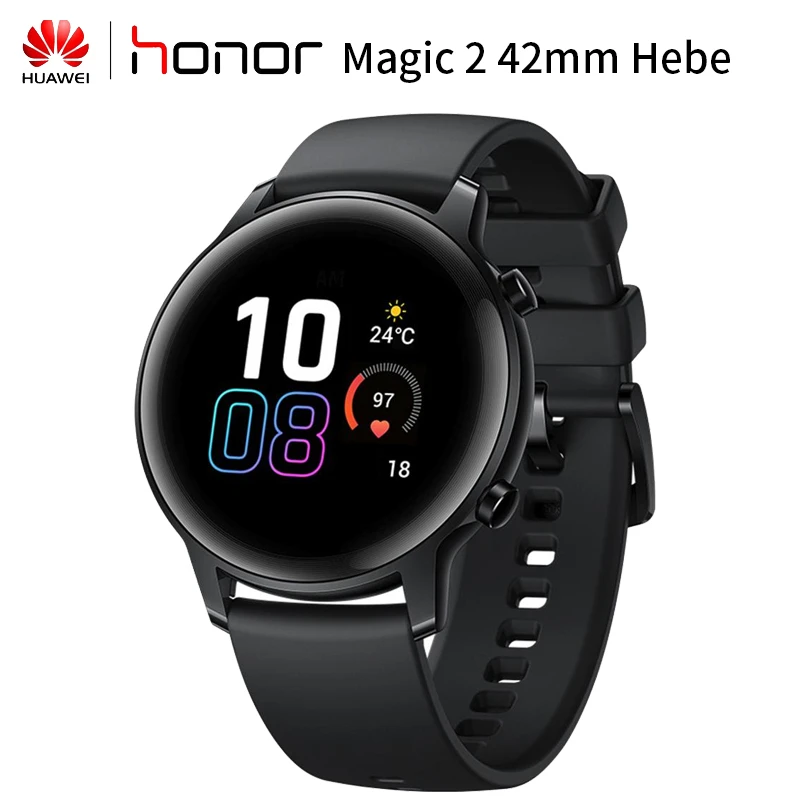 2020 Global Honor Magic Watch 2 42mm Hebe 1.2'' Always on AMOLED Touch  Screen 5ATM GPS Smartwatch for Xiaomi Android IOS|Smart Watches| -  AliExpress
