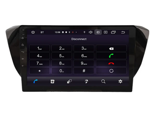Excellent Gift Camera Car Radio for SKODA KODIAQ 2016 Android 9.0 GPS Navigation Bluetooth Touch screen WIFI Car Audio Stere Multimedia 5