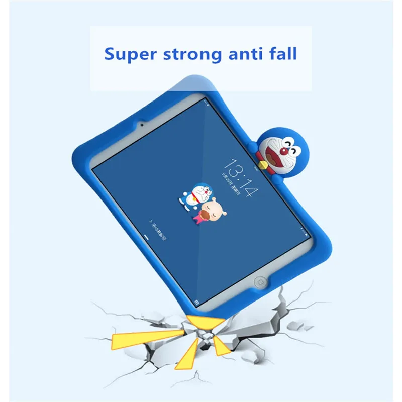 

Cute Cartoon Silica gel case Stitch bracket Tablet Case for new Ipad 2017 pro 9.7 2018 A1893 For Ipad 2 3 4 air 1 2 mini 1 2 3 4