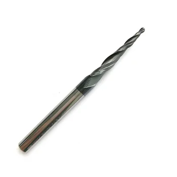 

HRC55 Taper Ball Nose End Mill Spiral CNC Router Bit Milling Cutter Replacement