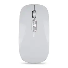 M103 перезаряжаемая беспроводная мышь Slient Button USB мини оптическая Ультратонкая мышь с зарядным кабелем для компьютера ноутбука