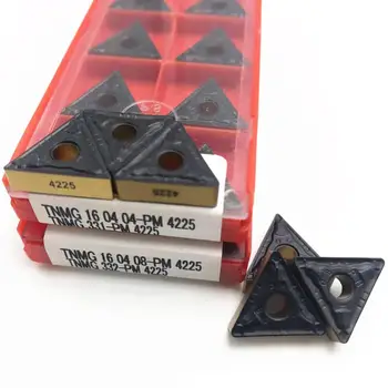 

carbide inserts TNMG160404 TNMG160408 PM4225 high quality external turning tools TNMG 160404 machine tool accessories