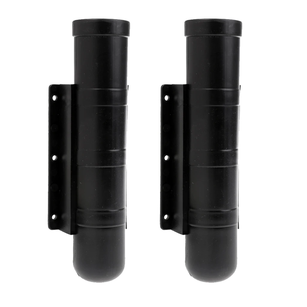 2Pcs Marine Strong Plastic Side Mounted Fishing Rod Holder for Boat Yacht
