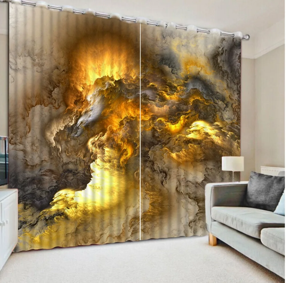 大气梦幻抽象云彩3D地板a