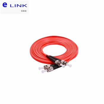 

10pcs ST-ST fiber optic patch cord 1M 2M 3M 5M 7M 10M Duplex Multimode cable ST-ST UPC optical fibre jumper SM DX free shipping