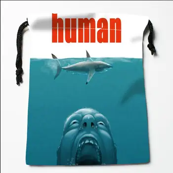 

Custom jaw Drawstring Bags Printing Fashion Travel Storage Mini Pouch Swim Hiking Toy Bag Size 18x22cm#20200616-12