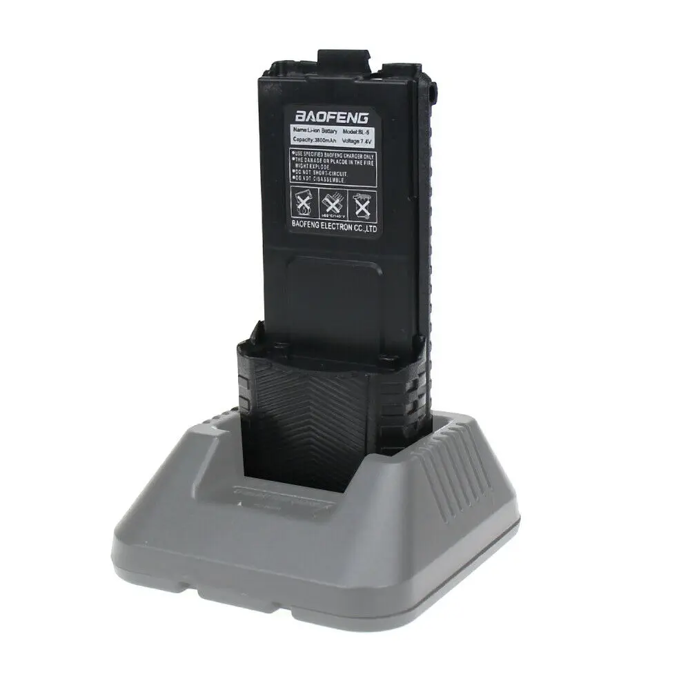 Новинка,, Baofeng UV-5R, 3800 мА/ч, портативная рация, увеличенная BL-5, 7,4 В, перезаряжаемая литий-ионная батарея для Baofeng UV 5R UV5R UV-5R
