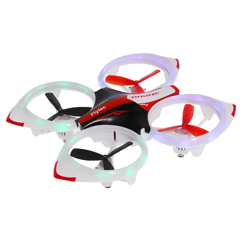 Flytec T19 Мини RC игрушечные дроны, дующий пузырь, крутой светодиодный светильник, подвеска самолета, удерживающий высоту, пульт дистанционного управления, Дрон, Квадрокоптеры