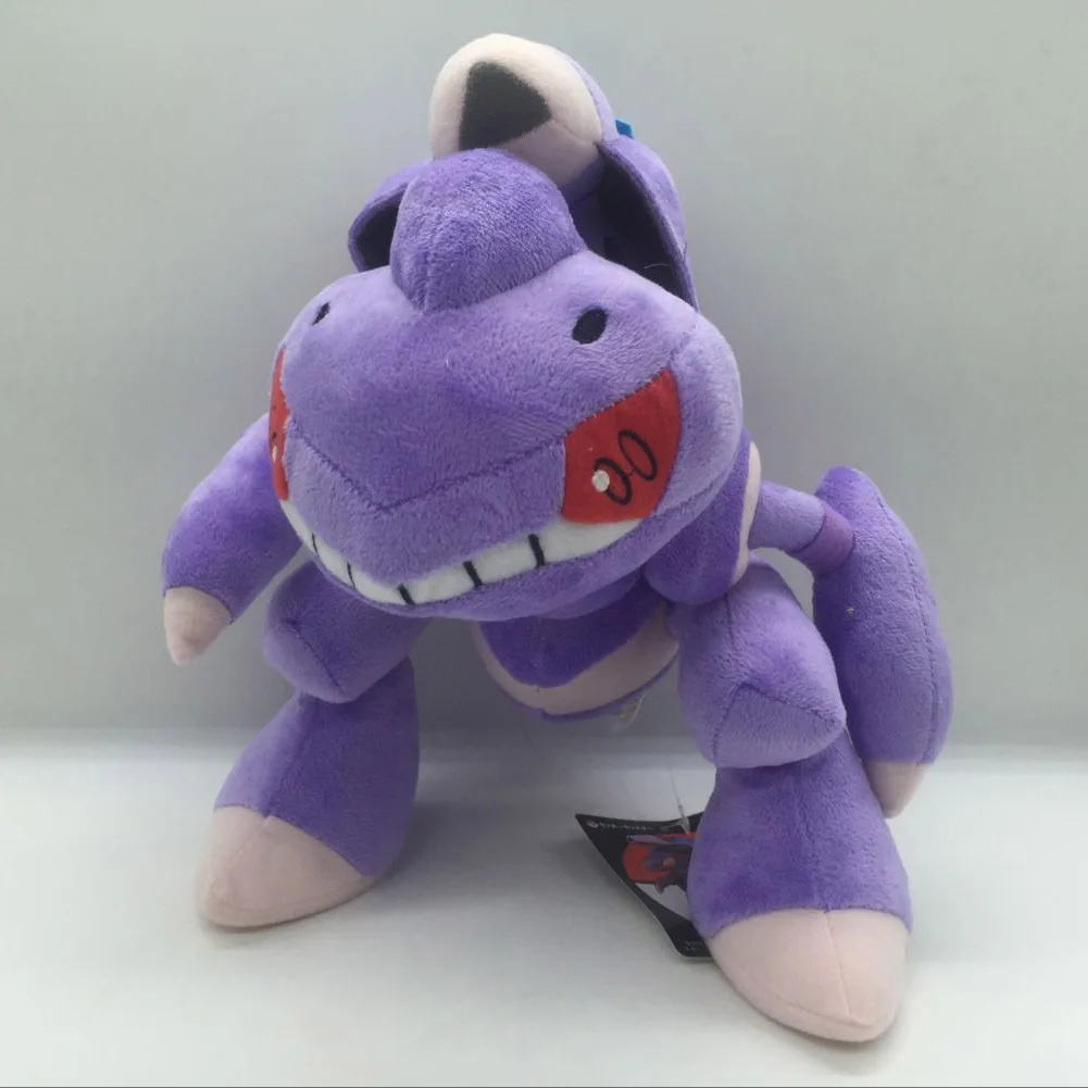 28 см Плюшевые Genesect мягкие милые фиолетовые куклы игрушка подарок на день рождения для детей игрушки
