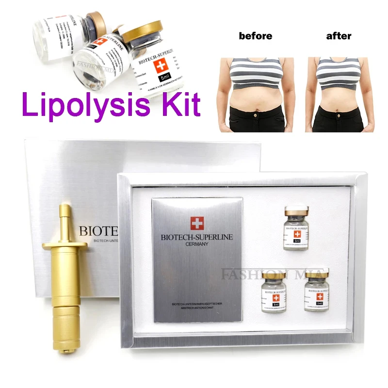 

3pcs Lipolysis Substance kit liposuction Cold Freeze Shaping Body Slim Weight Fat Loss bye bye fat Machine Dissolve Fat Therapy