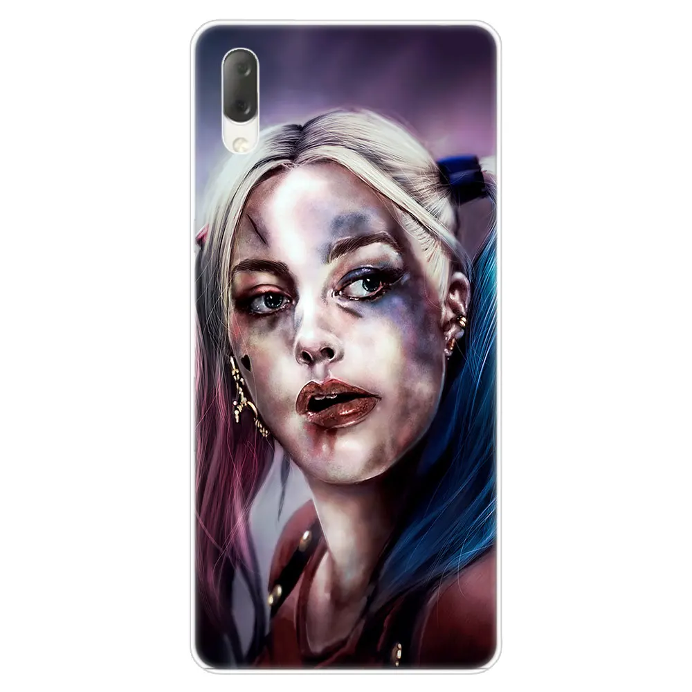 Горячая Джокер Харли Квин жесткий чехол для Sony Xperia L1 L2 L3 X XA XA1 XA2 XA3 ультра 10 плюс E5 XZ XZ1 XZ2 компактный XZ3 XZ5 2 20 крышка