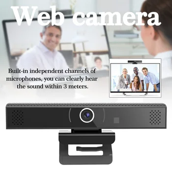

Office 1080P HD Drive Free Universal Wide Angle Accessory Video Home Laptop Megapixel PC Computer Web Camera With Microphone USB