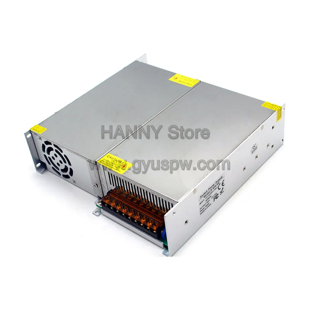 Источник питания постоянного тока 60 в 10 а 600 Вт Трансформатор 110 В 220 В AC DC60V SMPS для насоса шагового двигателя машинного оборудования