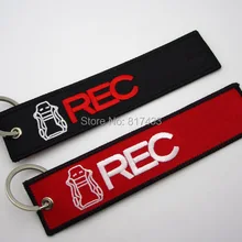 1 шт. JDM Гоночный Автомобиль Ткань Вышивка брелок багажная сумка тег этикетка 5 моделей