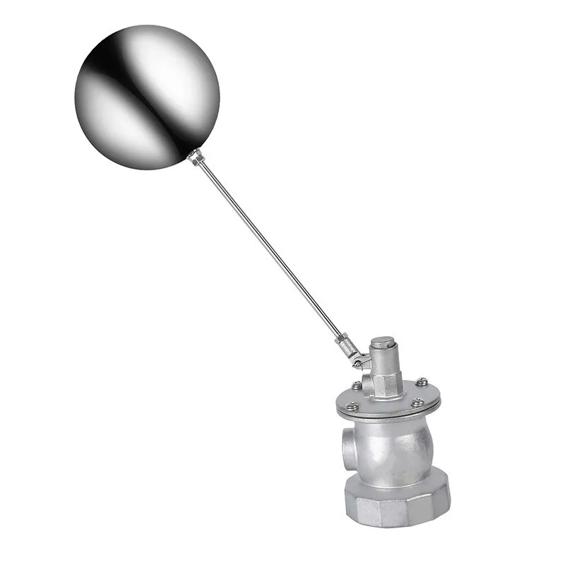 Поплавковый клапан из нержавеющей стали, резервуар для воды, плавающий шаровой клапан, DN32-DN100, большой контроль потока, антикоррозийный шаровой поплавковый клапан