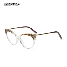 SEEMFLY, новая мода, TR90, очки для чтения; оправа, женские, брендовые, кошачьи, компьютерные очки, оправа, женские, мужские, очки с коробкой